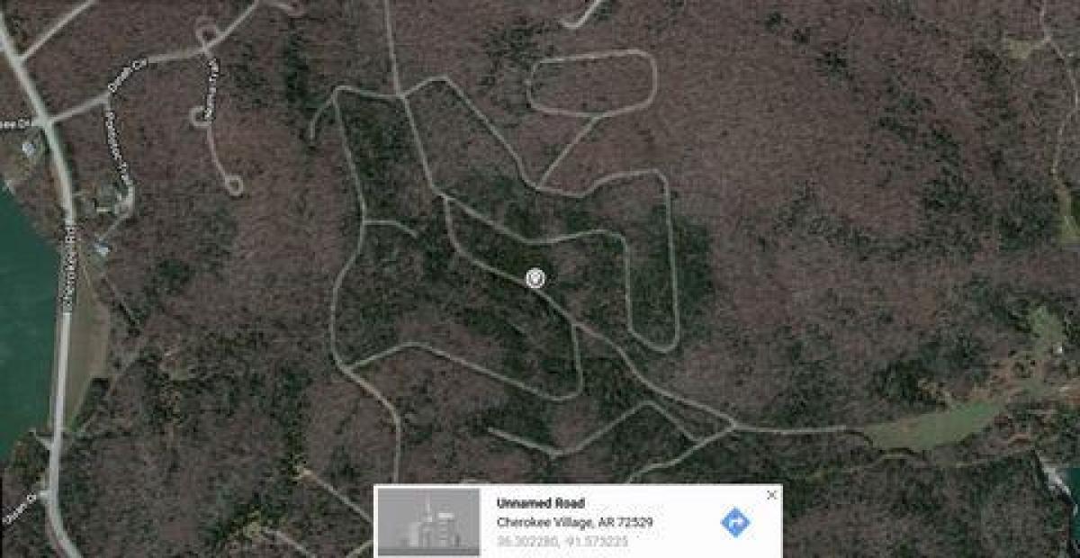 Picture of Residential Land For Sale in Cherokee Village, Arkansas, United States