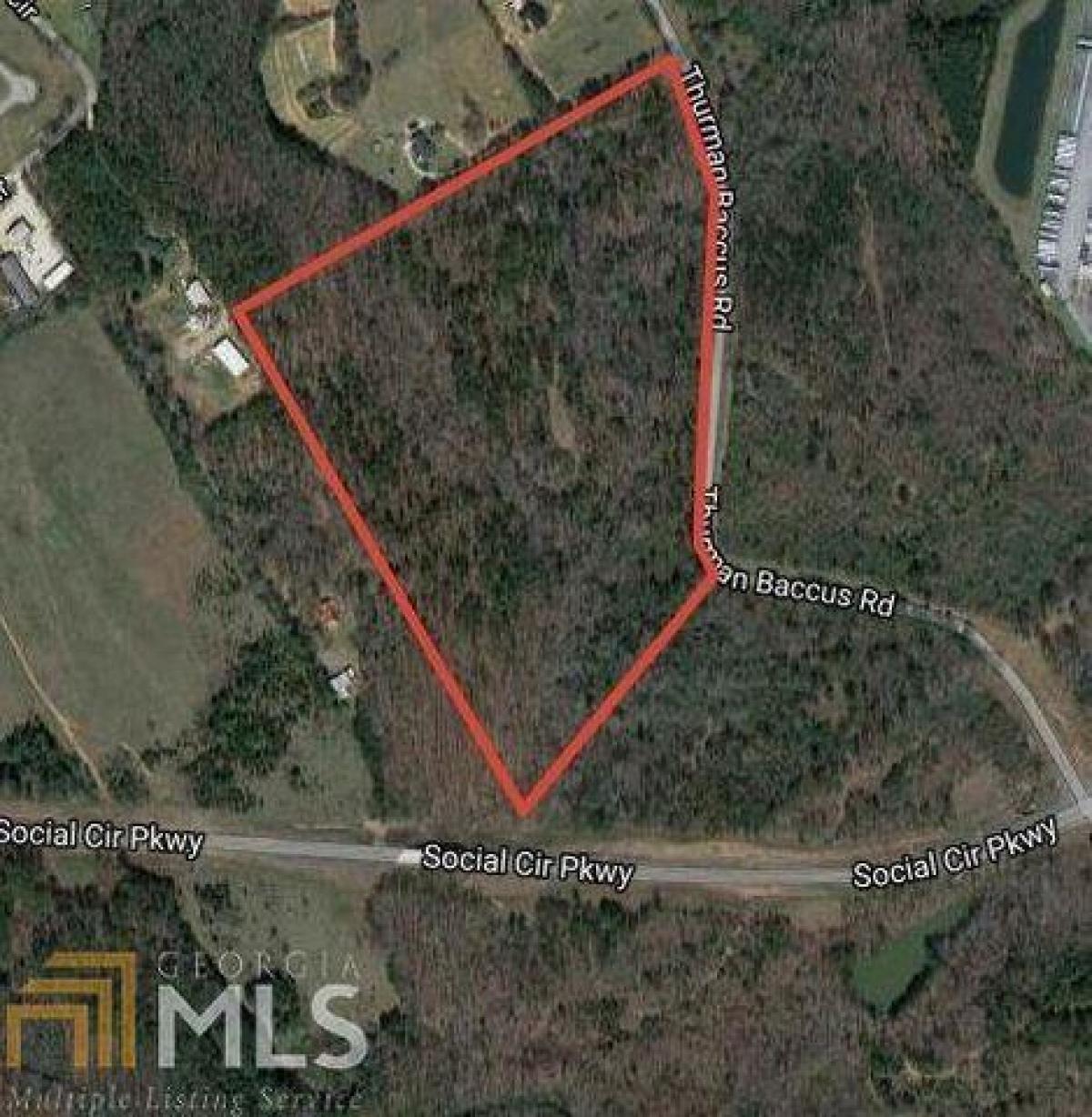 Picture of Residential Land For Sale in Social Circle, Georgia, United States