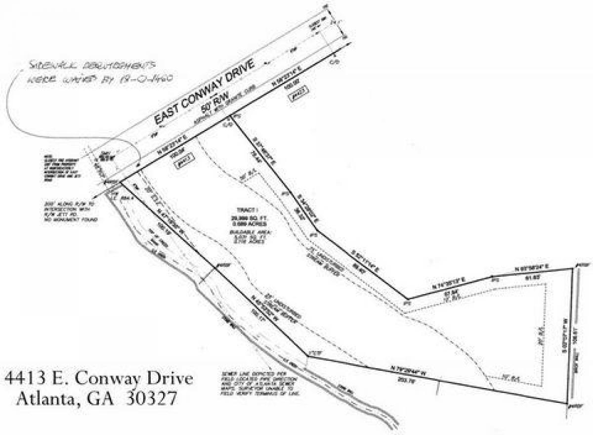 Picture of Residential Land For Sale in Atlanta, Georgia, United States