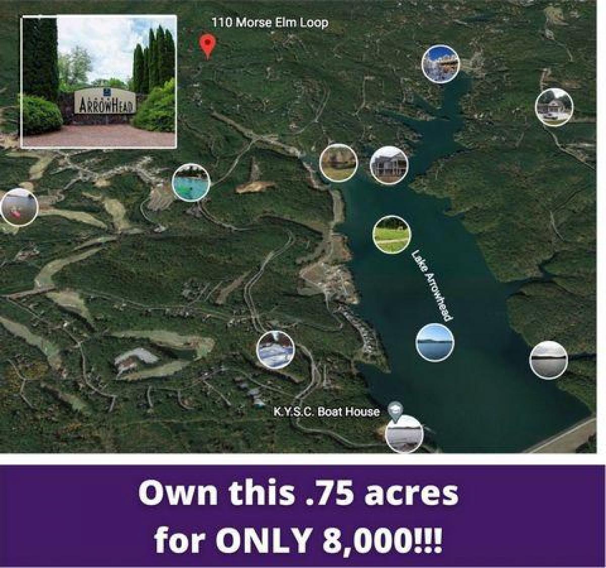 Picture of Residential Land For Sale in Waleska, Georgia, United States