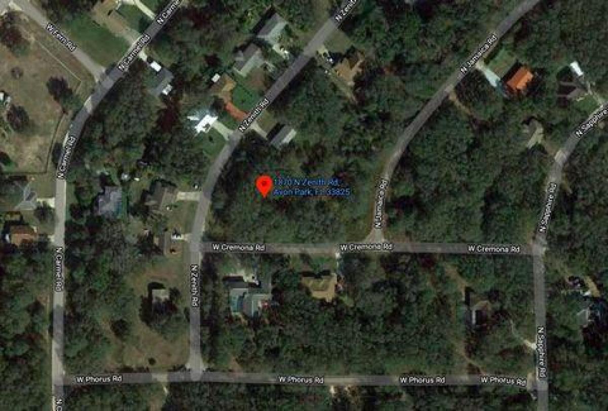 Picture of Residential Land For Sale in Avon Park, Florida, United States