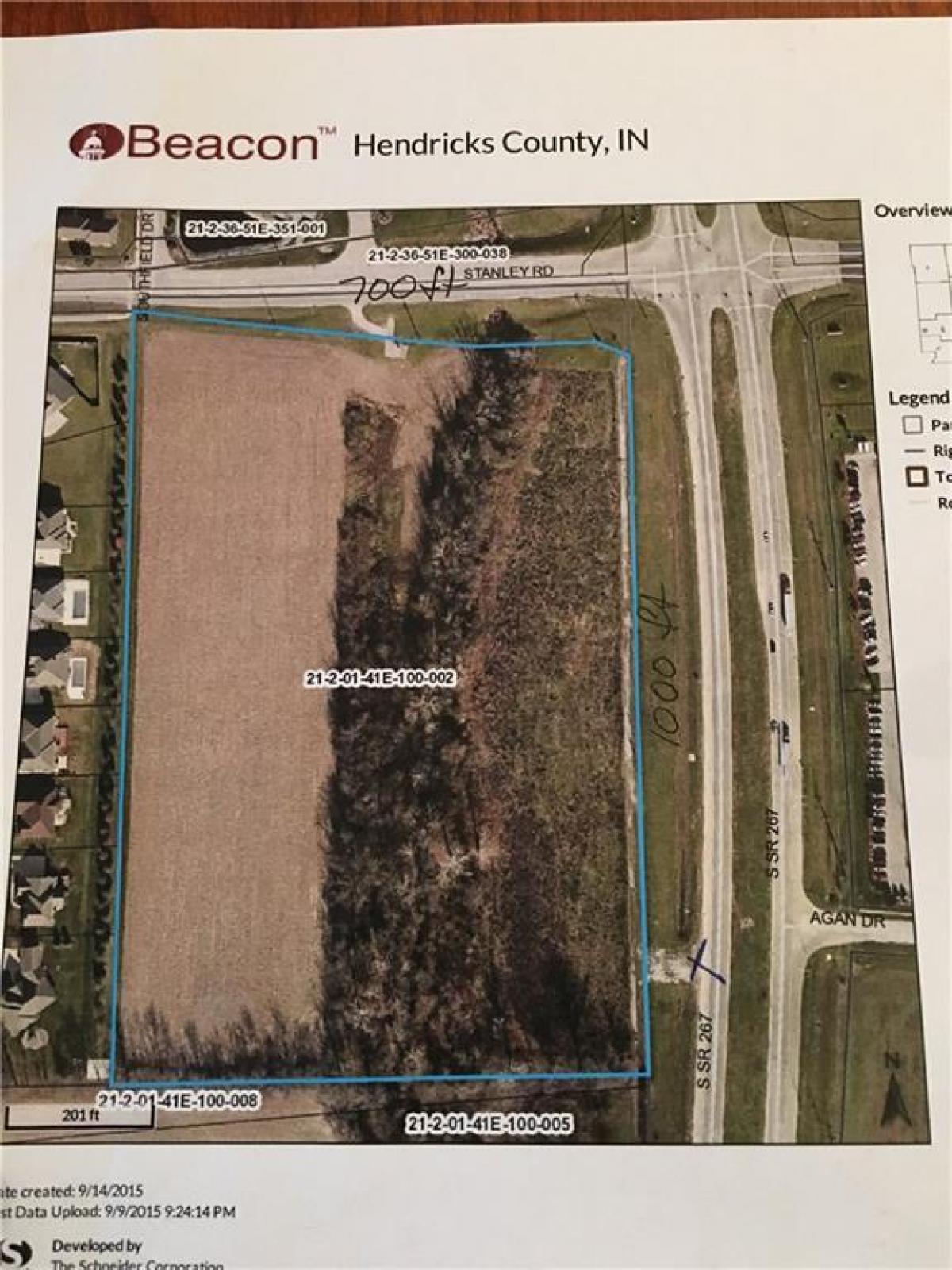 Picture of Residential Land For Sale in Plainfield, Indiana, United States