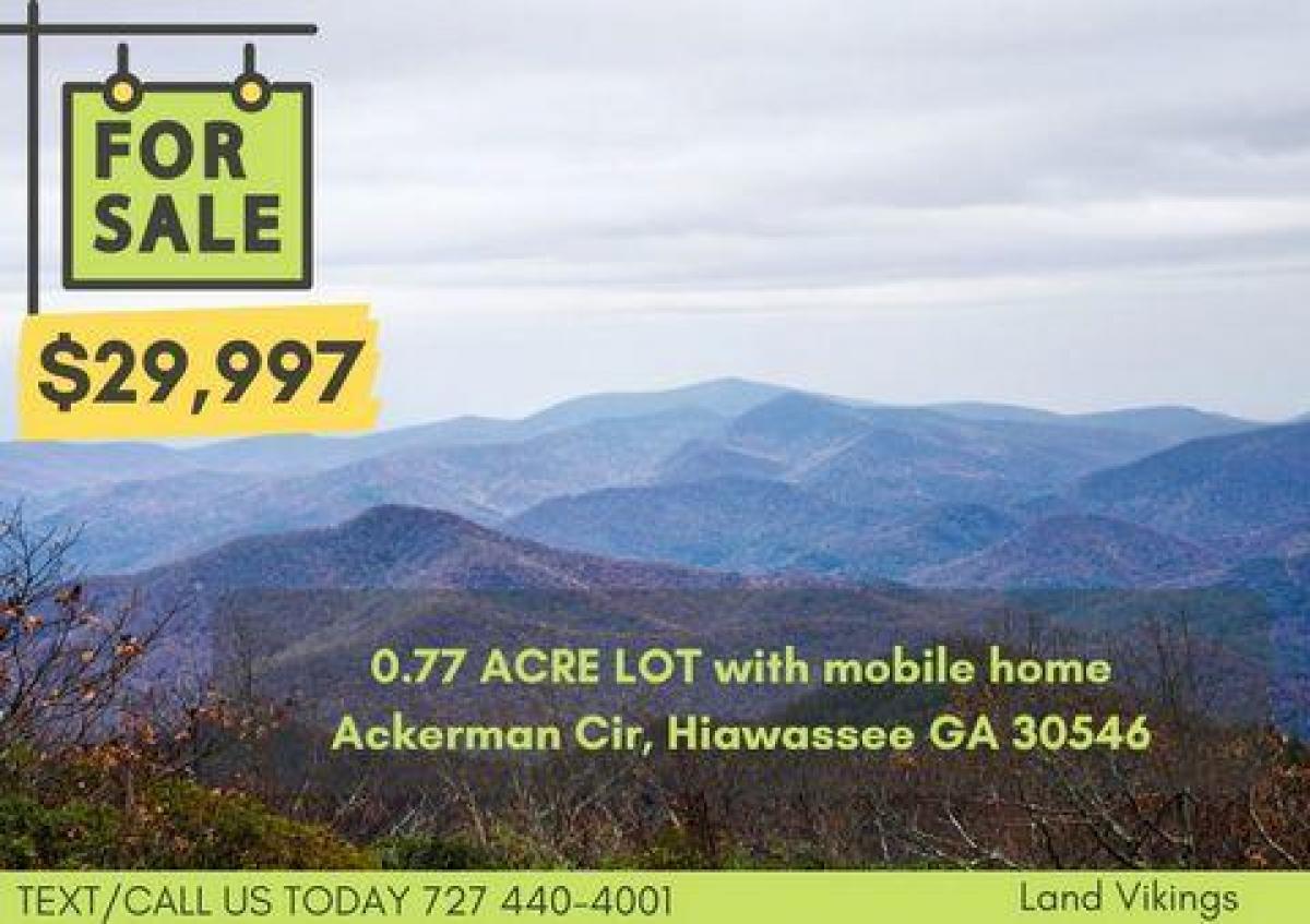 Picture of Residential Land For Sale in Hiawassee, Georgia, United States