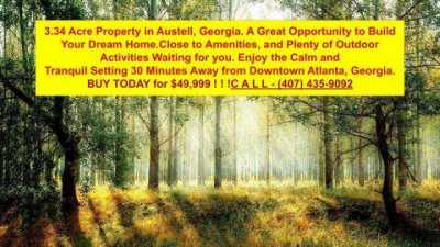 Residential Land For Sale in Austell, Georgia