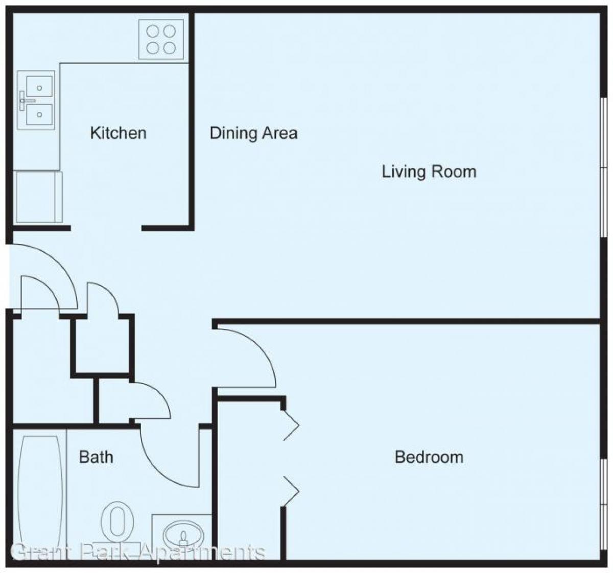 Picture of Apartment For Rent in Marshalltown, Iowa, United States