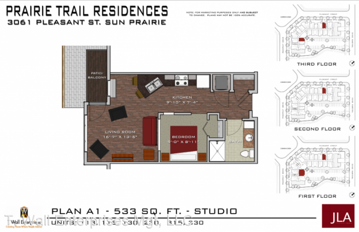 Picture of Apartment For Rent in Sun Prairie, Wisconsin, United States