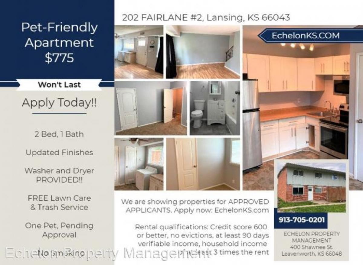 Picture of Apartment For Rent in Lansing, Kansas, United States