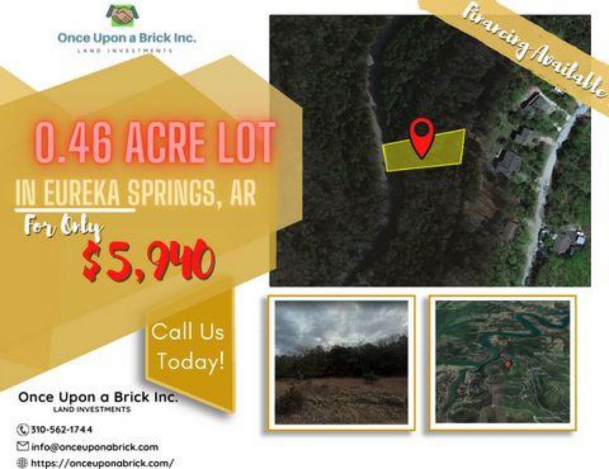 Picture of Residential Land For Sale in Holiday Island, Arkansas, United States