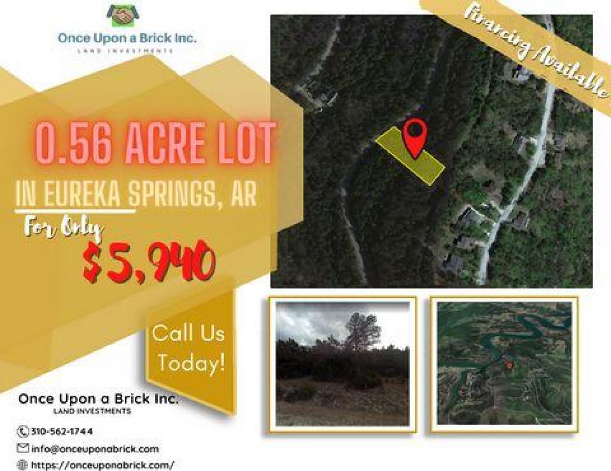 Picture of Residential Land For Sale in Holiday Island, Arkansas, United States