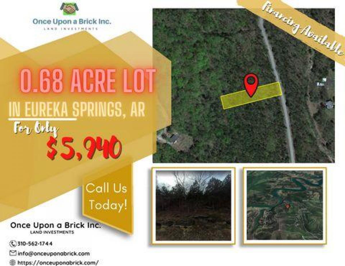 Picture of Residential Land For Sale in Holiday Island, Arkansas, United States