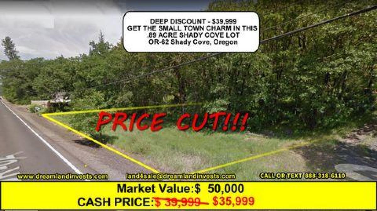 Picture of Residential Land For Sale in Shady Cove, Oregon, United States