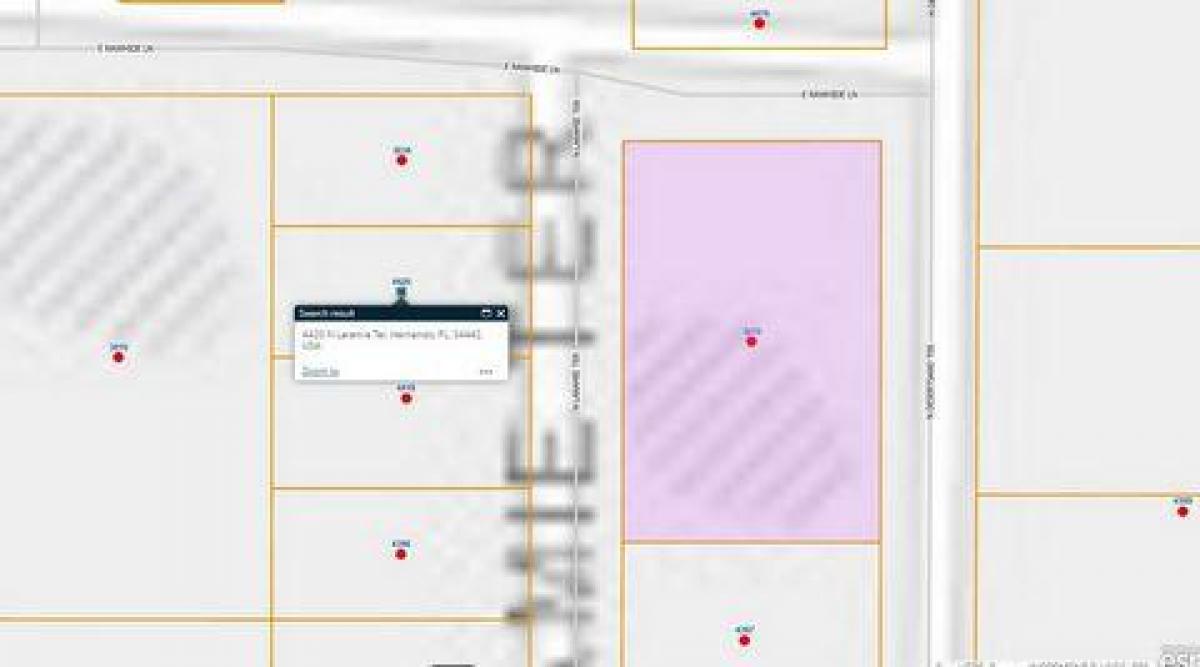 Picture of Residential Land For Sale in Hernando, Florida, United States