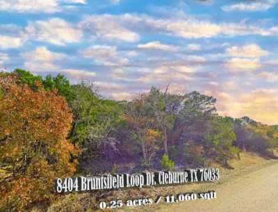 Residential Land For Sale in Cleburne, Texas