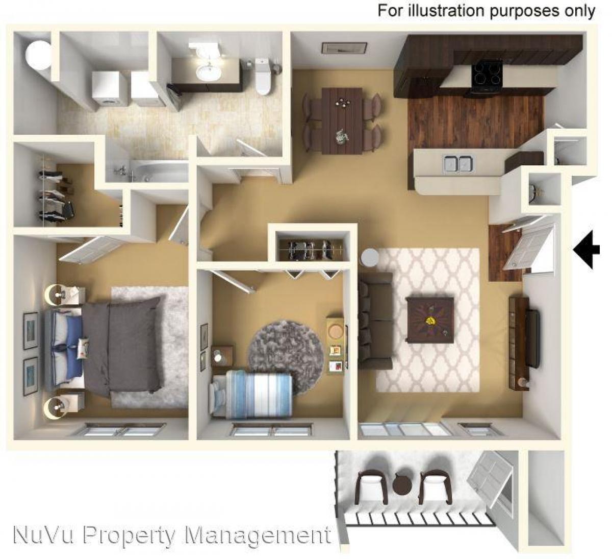 Picture of Apartment For Rent in Post Falls, Idaho, United States