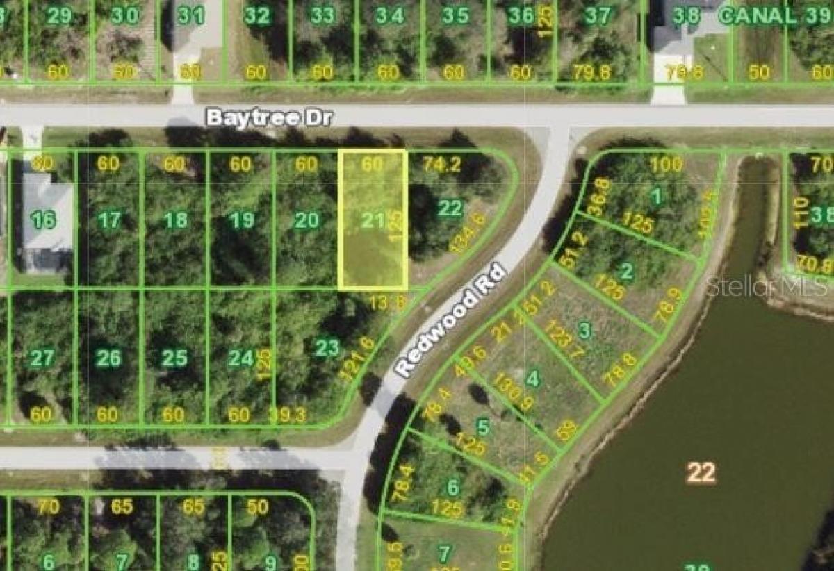 Picture of Residential Land For Sale in Rotonda West, Florida, United States