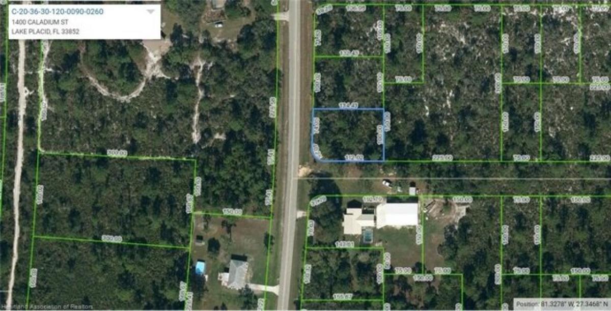 Picture of Residential Land For Sale in Lake Placid, Florida, United States