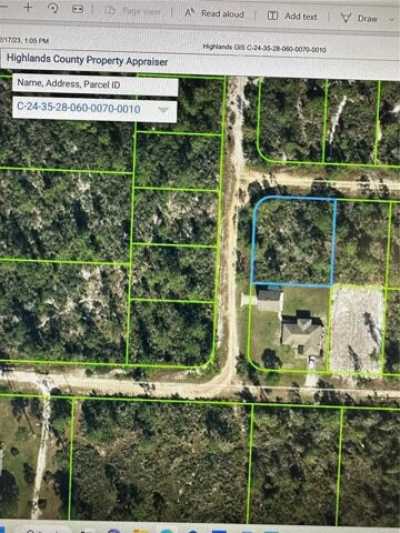 Residential Land For Sale in Sebring, Florida